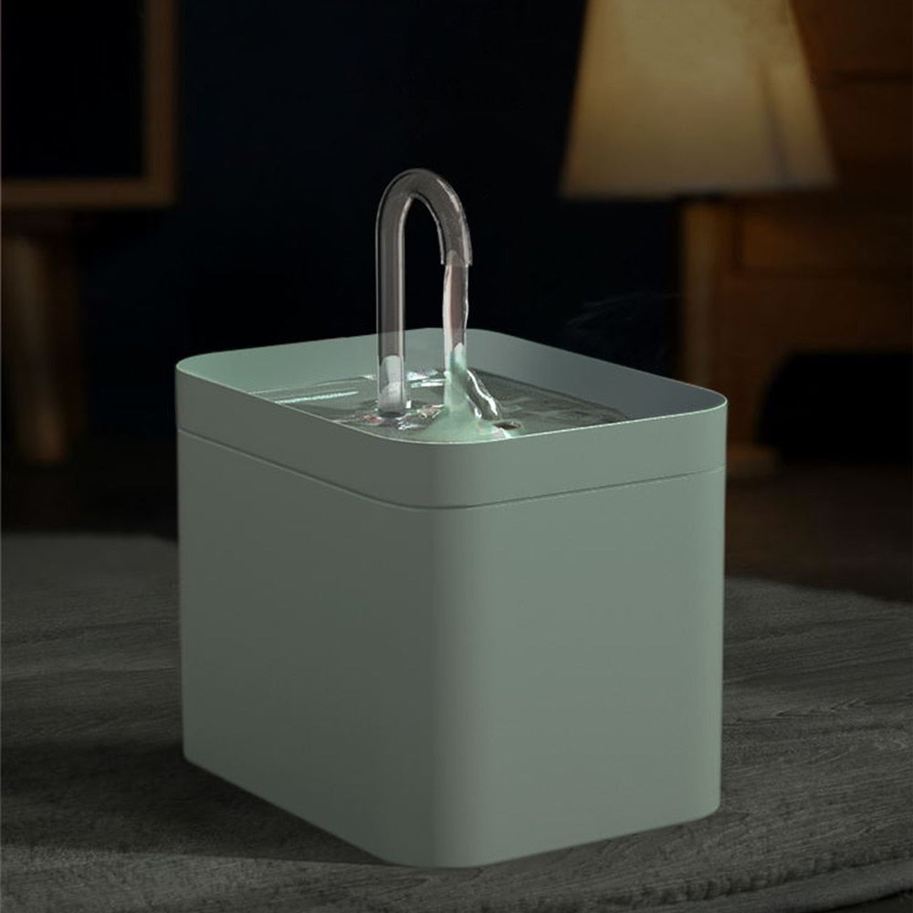 Cat Water Fountain Auto Filter USB Electric