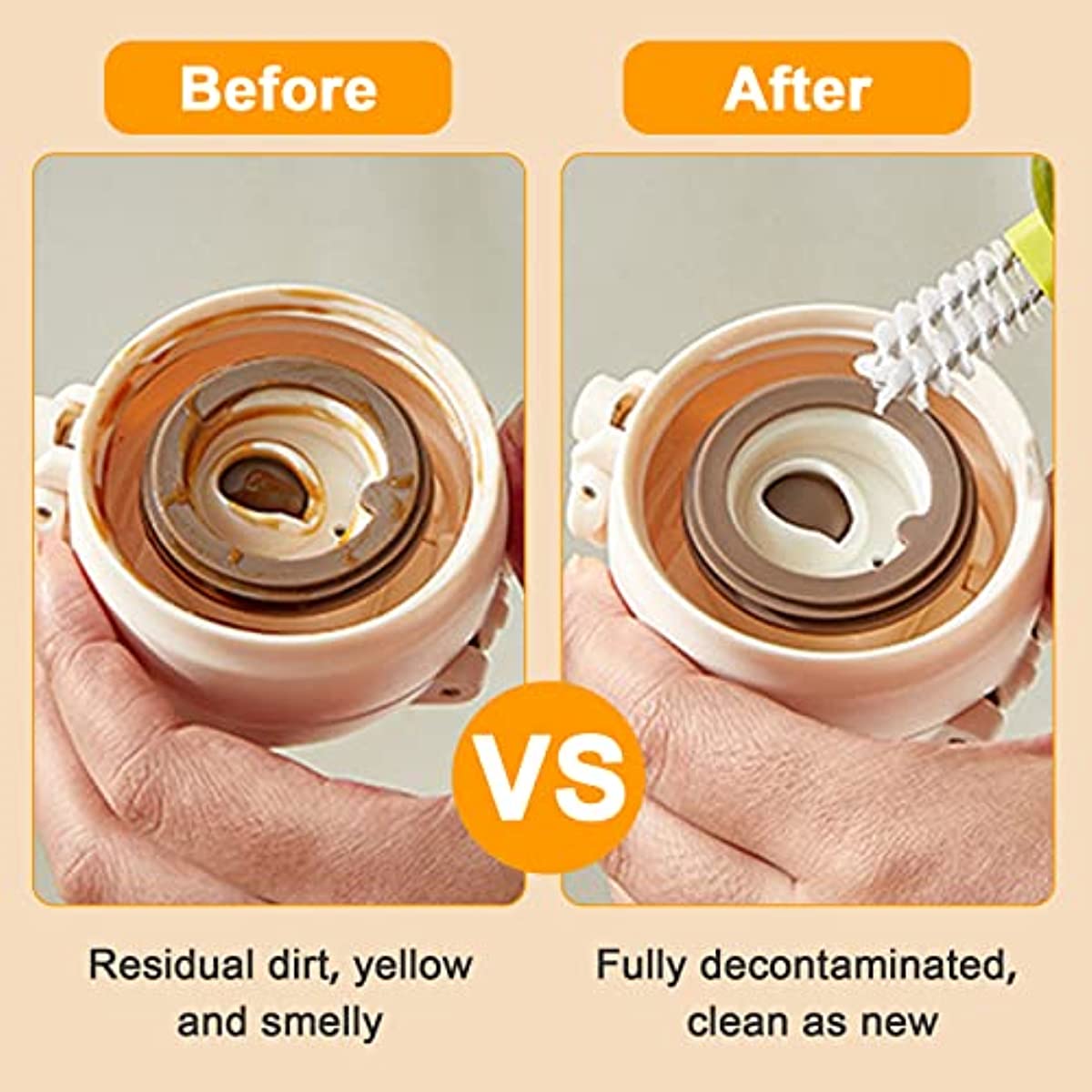 3-in-1 Bottle Gap Cleaner Brush