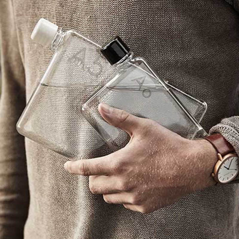 Fashion Flat Water Bottle