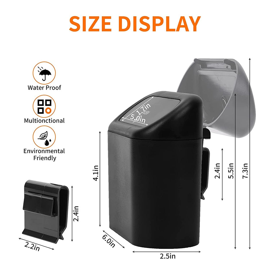 Mini Car Trash Can