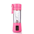 Pink Portable Electric Juicer