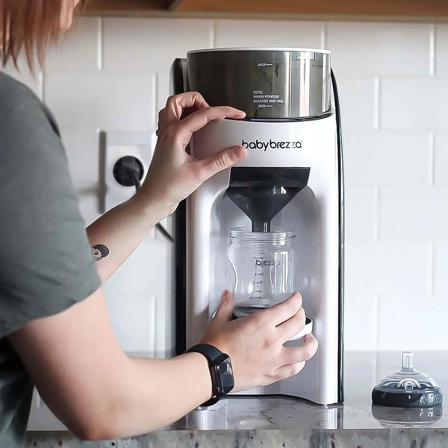 The perfect baby bottle, every time — in seconds.